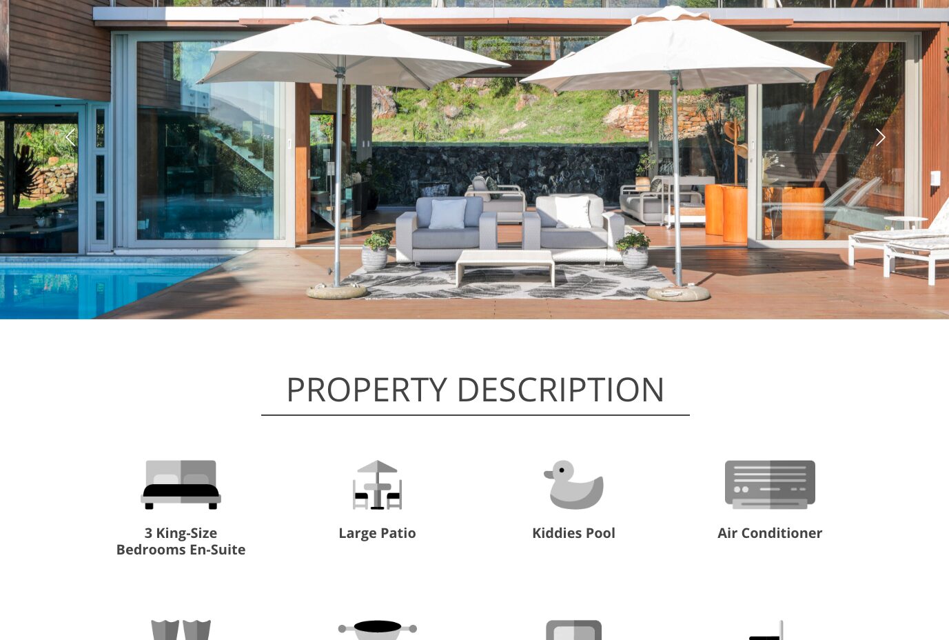 Website Design and Development for Cape Dream Stay